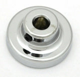 Wiper Control Knob Blue 1" Aluminum Sticker Chrome Knob UP#23031