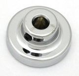Wiper Control Knob Green 1" Aluminum Sticker Chrome Knob #23032