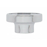 Wiper Washer Control Knob Green 1" Aluminum Sticker Chrome Knob UP#23050 Each