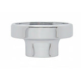 Wiper Washer Control Knob Green 1" Aluminum Sticker Chrome Knob UP#23050 Each
