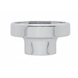 Wiper Washer Control Knob Green 1" Aluminum Sticker Chrome Knob UP#23050 Each