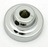 Purple Wiper Washer Control Chrome Knob w/Aluminum 1" Sticker UP#23052 Each