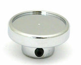 Purple Wiper Washer Control Chrome Knob w/Aluminum 1" Sticker UP#23052 Each