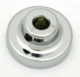 Purple Wiper Washer Control Chrome Knob w/Aluminum 1" Sticker UP#23052 Each