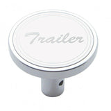Air Brake Knobs Tractor Trailer Pin Mount 1-1/2” Tall Chrome UP#23178-23179