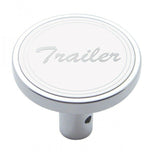 Air Brake Knobs Tractor Trailer Pin Mount 1-1/2” Tall Chrome UP#23178-23179