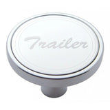 Air Brake Knobs Pin Mount Tractor/Trailer Stainless Plaque 1-1/8 Tall UP23181-82