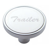 Air Brake Knobs Pin Mount Tractor/Trailer Stainless Plaque 1-1/8 Tall UP23181-82