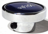 Wiper Knob for Peterbilt Freightliner Chrome w/Blue Glossy Sticker UP#23202