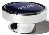 Wiper Knob for Peterbilt Freightliner Chrome w/Blue Glossy Sticker UP#23202