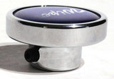 Wiper Knob for Peterbilt Freightliner Chrome w/Blue Glossy Sticker UP#23202