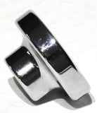 Wiper Knob for Peterbilt Freightliner Chrome w/Blue Glossy Sticker UP#23202