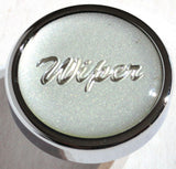 Wiper Control Knob for 1/4" Shaft Chrome w/1" Silver Glossy Sticker UP#23206
