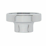 UP Washer Control Knob 1" Blue Glossy Sticker Chrome Aluminum Knob #23209 Each