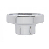 Washer Dash Knob for 1/4" Shaft Red Glossy Sticker Chrome UP#23212
