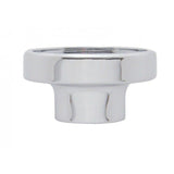 Washer Dash Knob for 1/4" Shaft Red Glossy Sticker Chrome UP#23212
