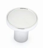 Air Brake Knob Tractor Screw-On Red Glossy Sticker Chrome Knob UP#23226