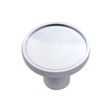 Air Brake Knob Trailer Screw-On Green Glossy Sticker Chrome Knob UP#23231