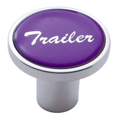 Air Brake Knob Trailer Screw-on for Kenworth Peterbilt Purple Glossy UP#23232