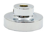 Fan/Air Control Knob for 1/4” Shaft Blue Glossy Sticker, Chrome UP#23250