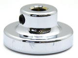 Fan Air Dash Control Knob 1" Red Glossy Sticker Chrome Knob UP#23252 Each