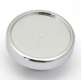 Knob Fan Air Green 1" Aluminum Sticker, Chrome, Set Screw Mount UP#23057 Each