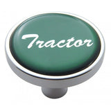 Green Sticker Tractor Pin Mount Knob For Kenworth Peterbilt Freightliner UP23290