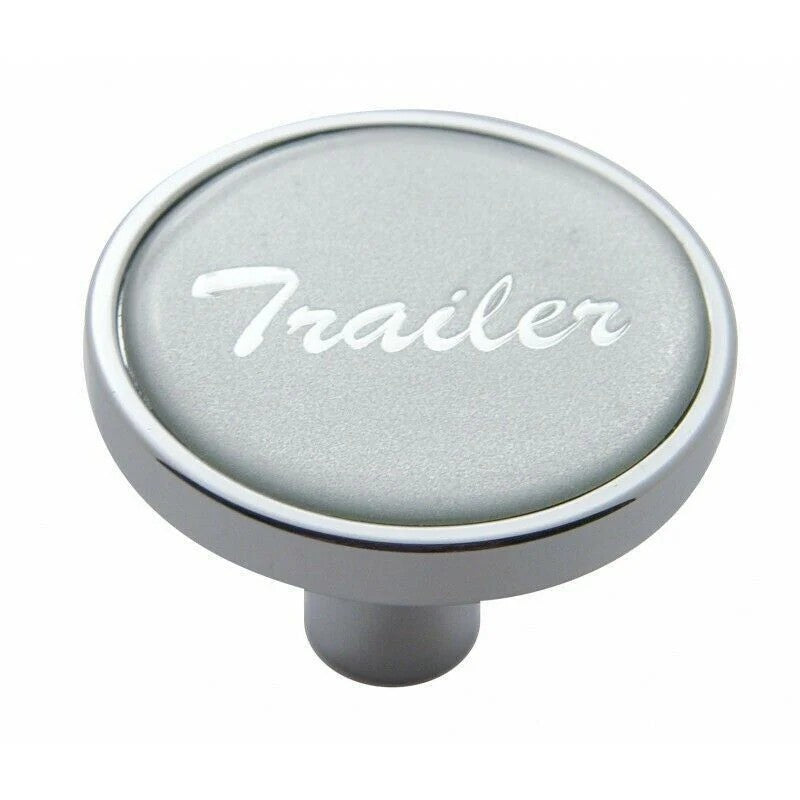 Silver Sticker Tractor Pin Mount Knob For Peterbilt Freightliner KW UP23290