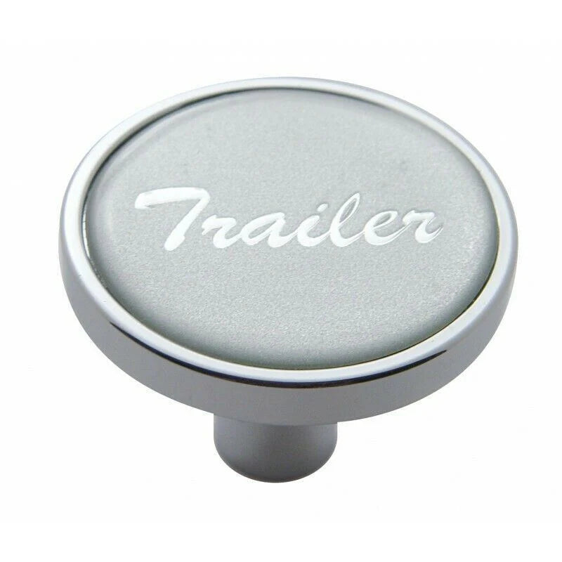 Silver Sticker Tractor Pin Mount Knob For Peterbilt Freightliner KW UP23290
