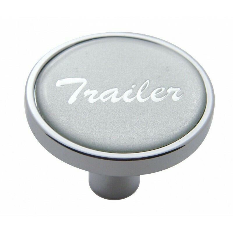 Silver Sticker Tractor Pin Mount Knob For Peterbilt Freightliner KW UP23290