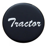 Air Brake Tractor Knob Pin Mount Black Glossy Sticker 1 1/2" Tall UP#23334
