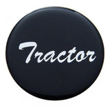 Air Brake Tractor Knob Pin Mount Black Glossy Sticker 1 1/2" Tall UP#23334