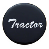 Air Brake Tractor Knob Pin Mount Black Glossy Sticker 1 1/2" Tall UP#23334