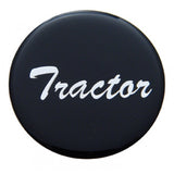 Air Brake Tractor Knob Pin Mount Black Glossy Sticker 1 1/2" Tall UP#23334