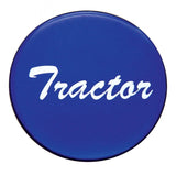 Air Brake Tractor Knob Pin Mount Blue Glossy Sticker 1 1/2" Tall UP#23335