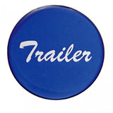 Air Brake Trailer Knob Pin Mount Blue Glossy Sticker 1 1/2" Tall UP#23343