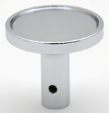 Air Brake Knob Pin Mount Trailer Purple Glossy Chrome Knob 1 1/2" Tall UP#23345