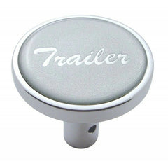 Air Brake Trailer Knob Pin Mount Silver Glossy Sticker 1 1/2" Tall UP#23347