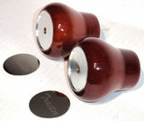 Tractor Trailer Wood Knobs Air Valve Brakes Stainless Plaque UP#23358-23359