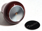 Tractor Trailer Wood Knobs Air Valve Brakes Stainless Plaque UP#23358-23359