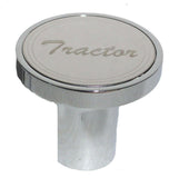 Air Brake Valve Control Knobs Tractor/Trailer Screw On Stainless GG#23364-23365