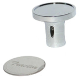 Air Brake Valve Control Knobs Tractor/Trailer Screw On Stainless GG#23364-23365