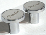 Air Brake Valve Control Knobs Tractor/Trailer Screw On Stainless GG#23364-23365