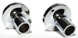 Air Brake Valve Control Knobs Tractor/Trailer Screw On Stainless GG#23364-23365