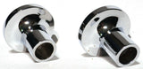 Air Brake Valve Control Knobs Tractor/Trailer Screw On Stainless GG#23364-23365