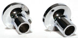 Air Brake Valve Control Knobs Tractor/Trailer Screw On Stainless GG#23364-23365