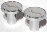 Air Brake Valve Control Knobs Tractor/Trailer Screw On Stainless GG#23364-23365