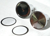 Air Brake Valve Control Knobs Tractor/Trailer Screw On Stainless GG#23364-23365