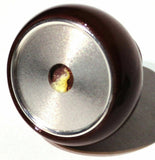 UP Dash Control Knob Washer 1" Stainless Steel Sticker Wood Knob #23379 Each