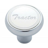 Tractor Trailer Deluxe Knob Set  SS Plaque for Peterbilt Kenworth UP#23386-87